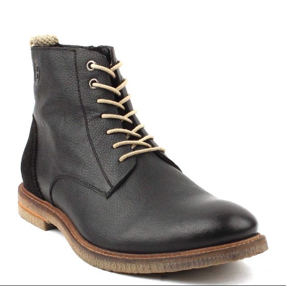 MODERN FICTION Leather & Suede Lace-Up Men’s Boot - Picture 6 of 6